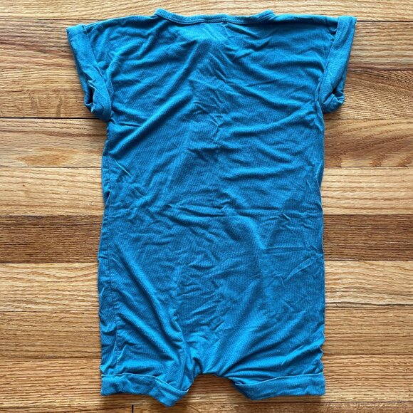 Lou Lou & Company Teal Romper Size 2T - Picture 6 of 6